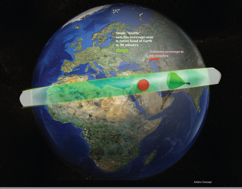 Illustration for article titled DARPA's SeeMe Satellites Are a Soldier's On-Demand Eye In the Sky